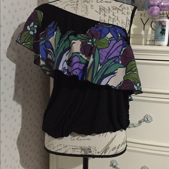 Free People One Shoulder Top - Picture 6 of 11